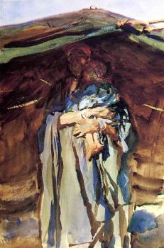 約翰 辛格 薩金特 Bedouin Mother 約翰 辛格 薩金特 Bedouin Mother